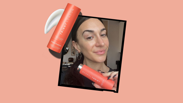 Wohlner using Trinny London Vitamin C serum