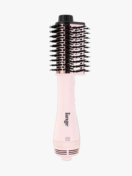Lange Le Volume 2in1 Titanium Blow Dryer Brush in branded component on a light gray background